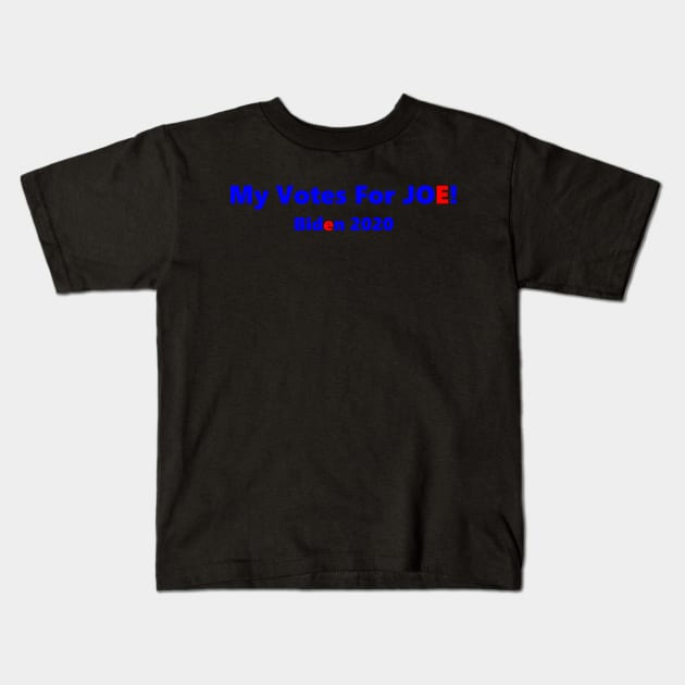 Joe Biden 2020 Kids T-Shirt by psanchez